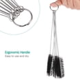 thumbnail image 2 of Cleaning Brush [10 Pieces], Cleaning Brush, Straw Brush, for Narrow Containers and Small Corners, for Example Kettle, Teapot, Keyboard, Straw (Black), 2 of 3