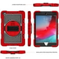 thumbnail image 7 of Dteck Kids Case for iPad mini 5/4 Case 7.9", iPad mini 5 Case, iPad mini 4 Case, 360 Rotating Hand Strap Stand Shoulder Strap Heavy Duty Drop Protection Rugged Case, Red, 7 of 7