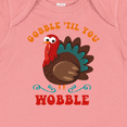 thumbnail image 4 of Inktastic Gobble Wobble Turkey Boys or Girls Baby Bodysuit, 4 of 5