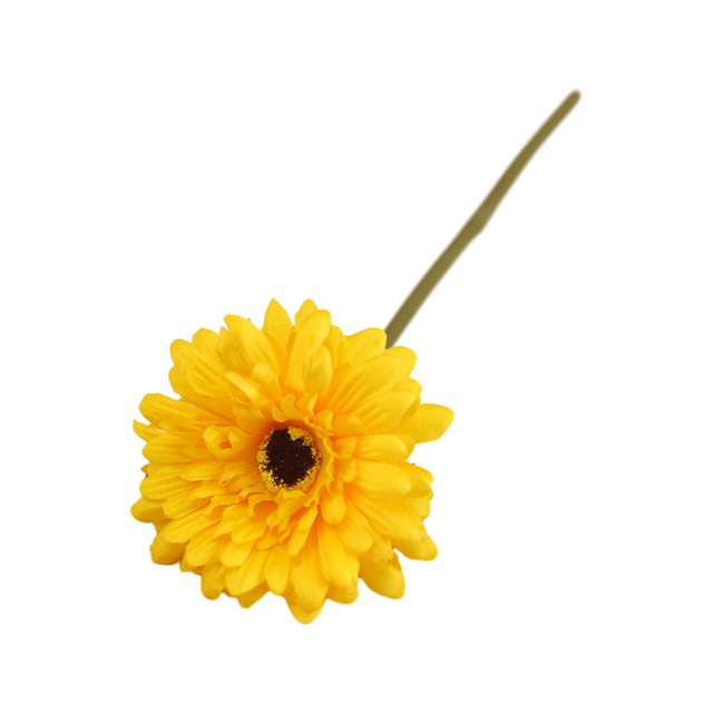 Youkk Silk Pets Friendly Wreath Wide Application Good Hand Feeling Hypoallergenic For DIY Realistic Appearance Yellow 1Set
