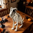 thumbnail image 3 of Dog Skeleton Halloween Decorations,Animals Halloween Skeleton for Indoor Outdoor Halloween Decor,Desktop Ornament Scary Party Haunted House Decoration, 3 of 6