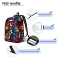 thumbnail image 3 of Fotbe Rock Skull Singer Mochila de Lona con Estampado, Mochila Duradera, Mochila Versátil de Alta Calidad, Mochila Compacta Vintage-Small, 3 of 5