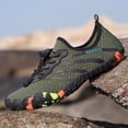 thumbnail image 2 of YAZI Mens Womens Water Shoes Aqua Shoes Swim Shoes Beach Sports Quick Dry Barefoot for Boating Fishing Diving Surfing with Drainage Driving Yoga Upstream, 2 of 2