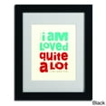 thumbnail image 2 of Trademark Fine Art 'Loved a Lot II' 16" x 20" Wood Frame Art (MR0087-W1620MF), 2 of 4