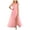 Pink, variant on WNVMWI Childrens Square Neck Maxi Dress Big Girls Ruffled Flowy Dresses Teens Sleeveless Stylish formal Gown 11-12 Years White