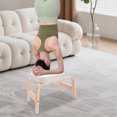thumbnail image 4 of 1 PCS Free Standing  White Yoga Headstand Stool, Yoga Headstand Bench, Invert Chairag, 200kg/440. 92lbs Load-bearing Capacity, Suitable for Yoga Rooms, Bedrooms, Balconies, Offices, Gyms, 4 of 12