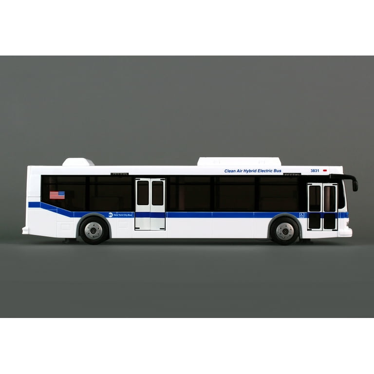 MTA 11 Inch Diecast Model Bus with Moving Doors and Rolling MTA 11 Inch Diecast Model Bus with Moving Doors and Rolling