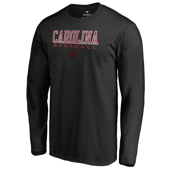 Men's Black South Carolina Gamecocks Team Unity Baseball Long Sleeve T-Shirt