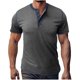thumbnail image 2 of pstuiky camisetas de hombre, Camiseta de manga corta con cuello en V para hombre, informal, holgada y ventilada camisas casuales para hombre m, 2 of 6
