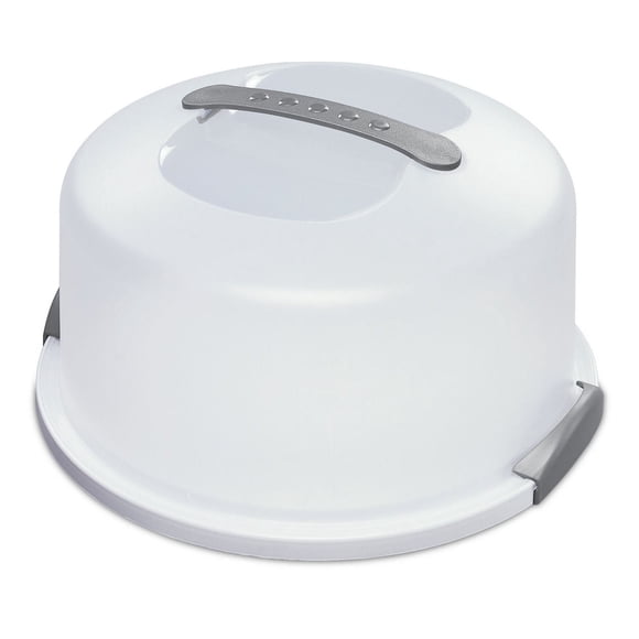 Sterilite White Cake Server