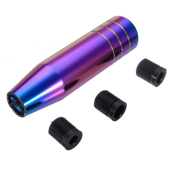 Car Auto Gear Shift Knob Shifter Lever Handle Manual & Automatic Colorful Chrome