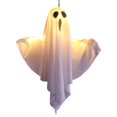 thumbnail image 2 of DEELLEEO Halloween Decorations Outdoor Clearance 16‘‘ Spooky Ghost  with String Lights Battery Operated  Easy to Assemble Ghost Decorations for Front Porch Yard(1Pc), 2 of 8