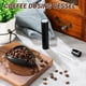 thumbnail image 4 of Juego de 3 Piezas de Vaso Dosificador de Café en Grano, Pulverizador RDT y Cuchara, Accesorios para CafeteríA, Recipiente Dosificador de CeráMica Negro, 4 of 5