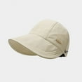 thumbnail image 4 of ievspot Outdoor Hat Sun Anti UV Wide Brim Adjustable Head Circumference Gardening Travel Sun Hat, 4 of 8
