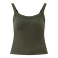 thumbnail image 2 of No Boundaries Seamless Scoop Neck Tank Top, 2-Pack, Women's and Women's Plus, 2 of 5
