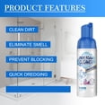 thumbnail image 3 of Pipe Drain Cleaner Foam 60ml x 2,Sewer Toilet Kitchen Sink Unclogger for Hair Grease Food Waste Deodorizing and Sanitizing Drain Opener for Home Use, 3 of 5