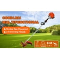 thumbnail image 5 of Seipouy Gas Weed Eater, 52cc 2-Stroke 5 in 1 Multi-Functional Petrol Hedge Trimmer Chainsaw Brush Cutter Weed Wacker Weed Eater Gas Powered String Trimmer, 5 of 11