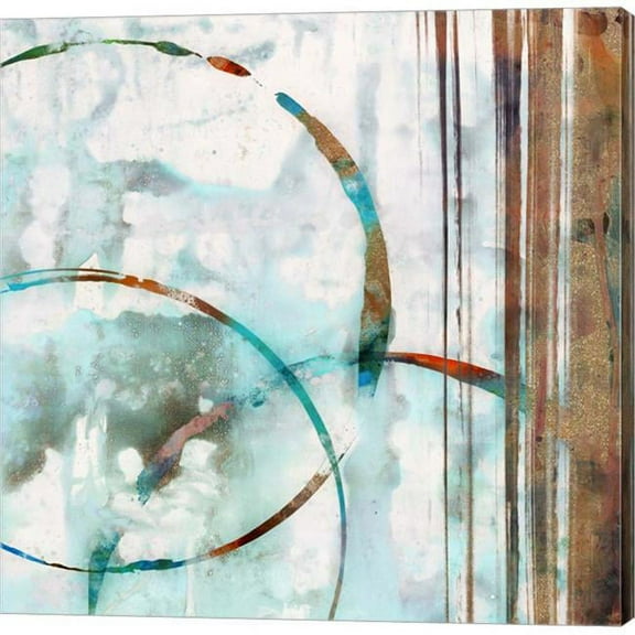 Metaverse C950487-0120000-AAAACMA Seafoam I by Edward Selkirk Canvas Wall Art - 12 x 12 in.