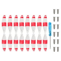 Mini 2 RC Propellers Blades Props White Red with Screwdriver/Screw, for Mini 2 Drone, Quadcopter, Pack of 16