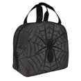 thumbnail image 2 of Easygdp Black Spider On Web 1 Bolsa Térmica Premium - Tela Oxford Impermeable, Gran Capacidad, Bolsillo Frontal, Unisex para Trabajo, Escuela, Actividades al Aire Libre y Picnics, 2 of 8