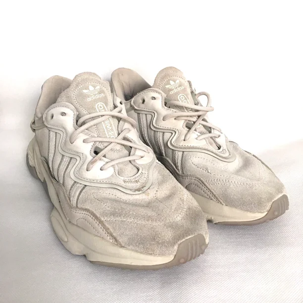 Ad-id-as Ozweego Shoes Mens Size 8.5 Gray Athletic Running Sneakers