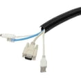 thumbnail image 5 of 1x30m Split Loom Wire Protective Tube Conduit Hose Cover Electrical Cable 1/4 Inch-haoyi, 5 of 5