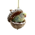 thumbnail image 3 of Sunxin Hangs Animal Ornaments – Cozy Christmas Ornaments Acrylic Cute Animal Christmas Trees Hanging Decorations Rustic Nature Themed Home Decor Animal Lovers, One Pendant, 3 of 5