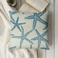 thumbnail image 3 of YINGXI Pillow Covers Ocean Themed Blue Throw Pillow Covers Outdoor Decoration,Summer Decor Pillowcase Linen Decorative Cushion Case for Sofa Couch 12x12in, 3 of 5