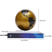 Desktop Decorative Geographic Levitating Floating Globe, Levitating Globe with Base, Magnetic Levitating Floating Globe