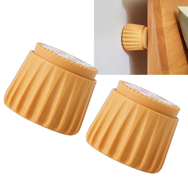 Estabilizador de cama Giratorio Jadeshay Tope de cama de pared 2 piezas ABS