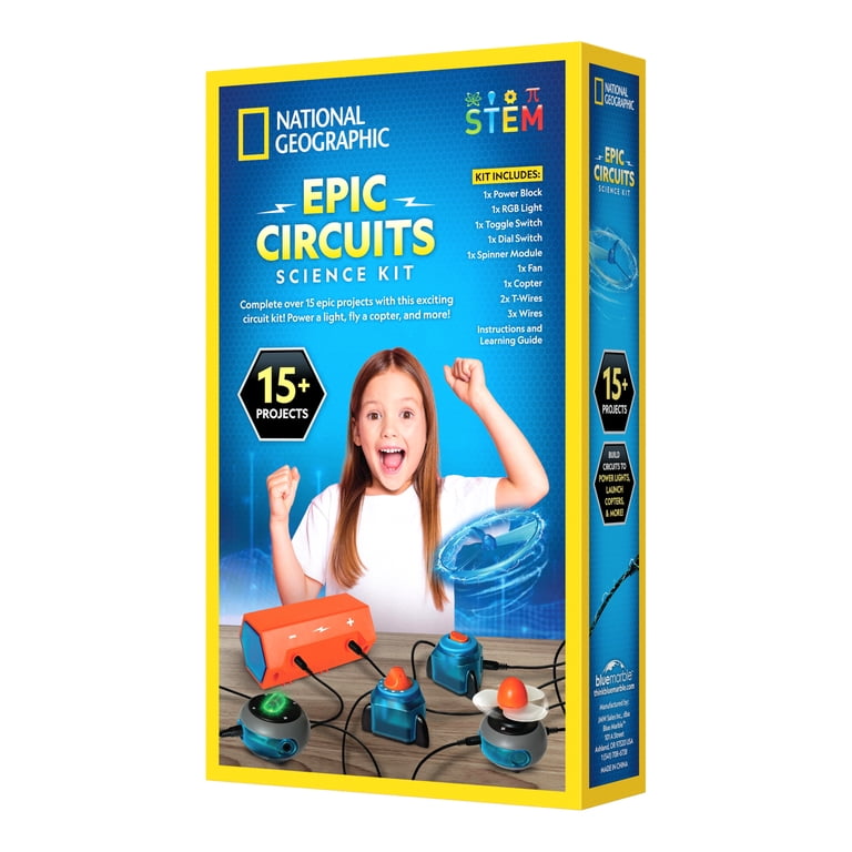 National Geographic Epic Circuit Science Kit STEM photo 2