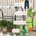 thumbnail image 3 of Gardzen Mini Greenhouse 36" x 19" x 33", Portable Small Greenhouse with Zippered Door for Seed Starting, Seedlings and Winter Protection, 3 of 7