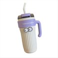 thumbnail image 1 of de Café Grande Vaso de Vacío Botella de Coche de Bebida de Hielo de Acero Inoxidable Aislada para Deportes Al Aire Libre,B, 1 of 5