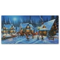 thumbnail image 2 of Trademark Fine Art 'Santa Is On His Way' Canvas Art by Geno Peoples, 2 of 3