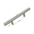 thumbnail image 3 of GlideRite 3 in. Center Modern Cabinet Bar Pulls, Stainless Steel, Pack of 10, 3 of 4