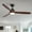 Brown#1, variant on 52 inch Indoor 5 Plywood Black Ceiling Fan with Light, Matte Black Ceiling Fan with 3-Speed Remote Control, 3000K-6000K LED Light, ETL Listed for Living Room, Bedroom