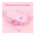 thumbnail image 3 of Estuche Organizador Para 80 Lápices Cartucheras Escolares Rosa, 3 of 5