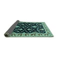 thumbnail image 2 of Ahgly Company Indoor Rectangle Oriental Turquoise Blue Traditional Area Rugs, 3' x 5', 2 of 4