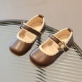 thumbnail image 2 of Otqutp Wedding Flower Girls Dance Shoes Fashion Spring Summer Children Casual Shoes Girl Dress Shoes Flat Sole Light and Comfortable Solid Color Flower Hook Loop, 2 of 9