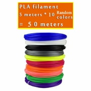 PLA 3D Printing Filament 5 Meters*10 Radom Colors