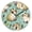 Black, variant on Cute Capybara and Leaf Round Wall Clock Battery Operated Silent Non-Ticking Bedroom Office Kitchen Home School Decor 10"(Black)