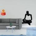 thumbnail image 2 of Escultura de escritorio,Estatua de la Cuenca del Tesoro,regalo de cumpleaños de Feng Shui,Adorno artesanal de mesa para decoración del hogar,Figura de pensador abstracto,Estatua de pensador, 2 of 8