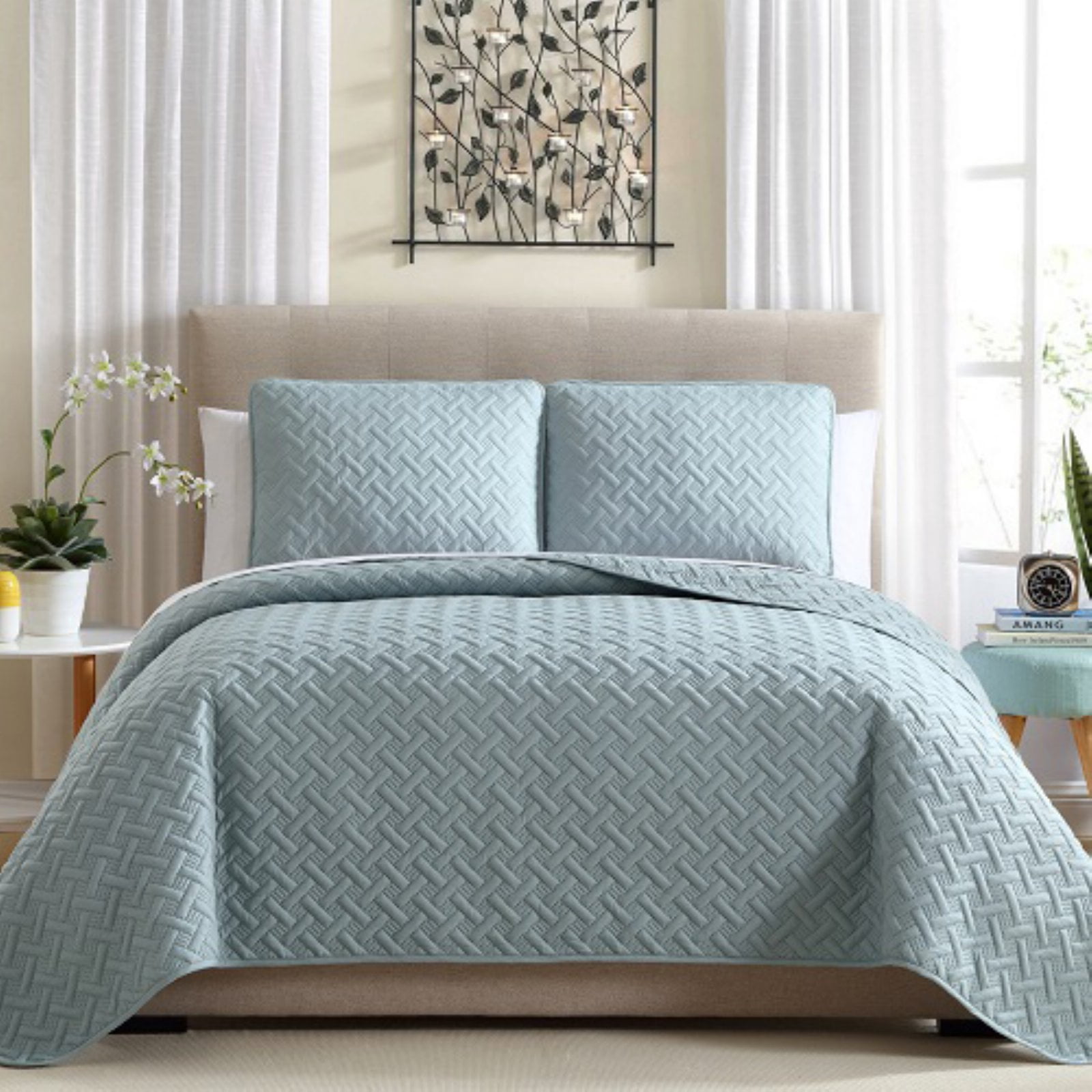 Lemon & Spice  Ardmore Solid Lattice 2 & 3 Quilt Set