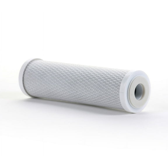 Hydronix CB-25-1010 Reverse Osmosis & Drinking Filter Systems NSF Coconut Carbon Block Water Filter 2.5 x 10-10 Micron