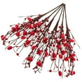 thumbnail image 6 of FOMIYES 6Pcs Valentine's Day Picks Stem Red Heart Shaped Iron Foam Paper For Valentines Day, 6 of 8