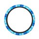 thumbnail image 1 of Balery Blue Shell Fundas elásticas antideslizantes para volante, funda protectora universal para hombre y mujer, 15 pulgadas, accesorios para coche., 1 of 6