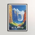 thumbnail image 3 of ELNEIT - Big Bend National Park Poster, Unframed Matte Paper, S13, 3 of 3