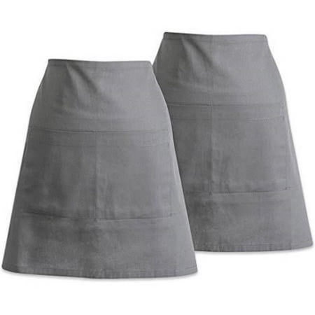 

Gray Waist Apron Set of 2