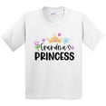 thumbnail image 3 of Inktastic Grandma's Princess Crown and Flowers Youth T-Shirt, 3 of 5