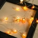 thumbnail image 4 of Guirnalda de luces LED decorativas de Pascua con forma de zanahoria y conejito de Pascua. Luces decorativas navideñas de plástico para interiores y exteriores. Funciona con pilas., 4 of 5